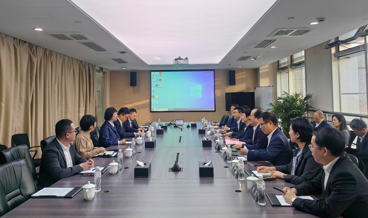 招商局集团总经理石岱与运达股份洽谈合作